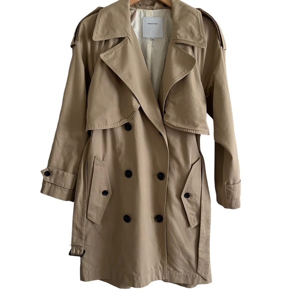 Surface to Air Trench Coat Size 36 - Picture 2 of 9